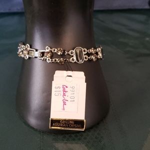 Cookie Lee silver bead bracelet